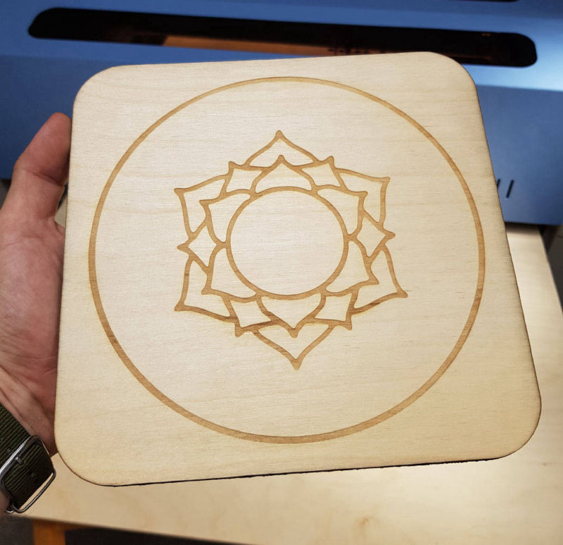 Custom Engraved Birch plywood Decor