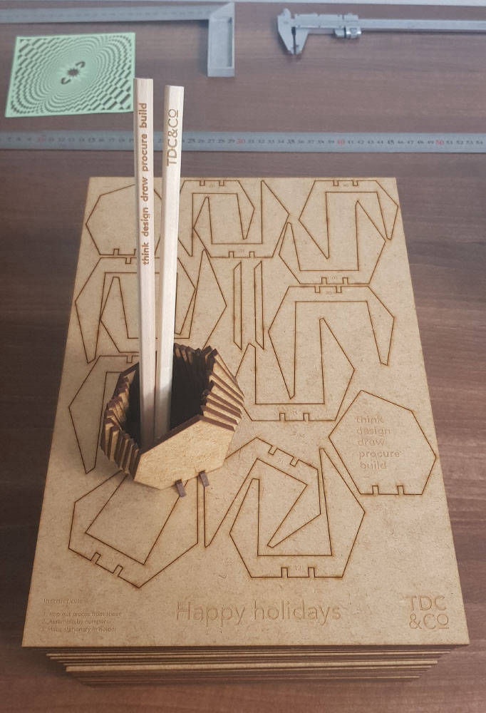 Custom Laser Cut and Engraved Corporate Gift